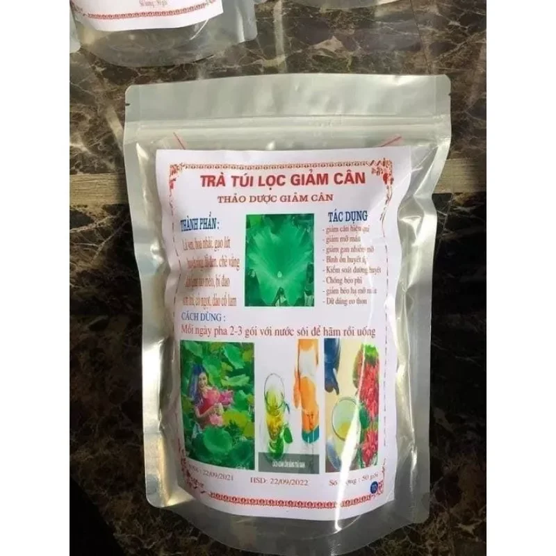 Trà túi lọc giảm cân lá nam