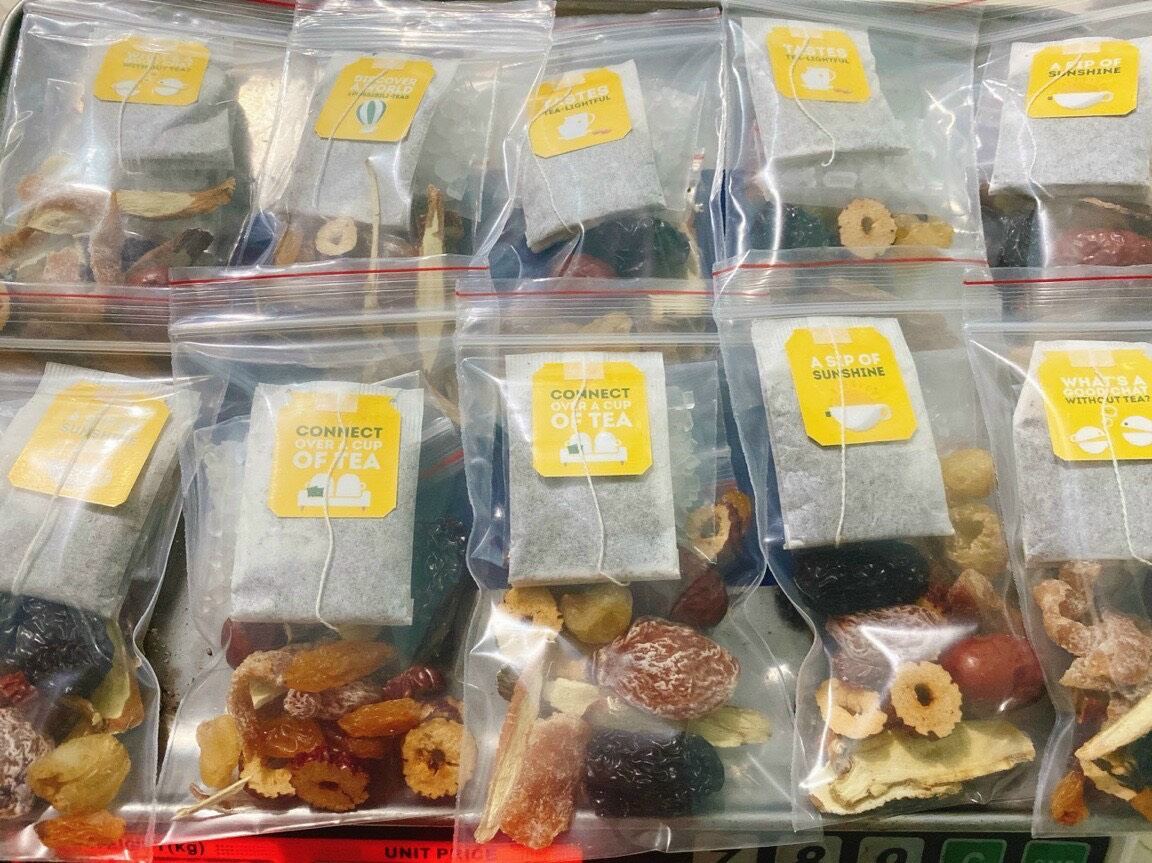 Set 10 gói Trà Lipton thảo mộc cam thảo xí muội