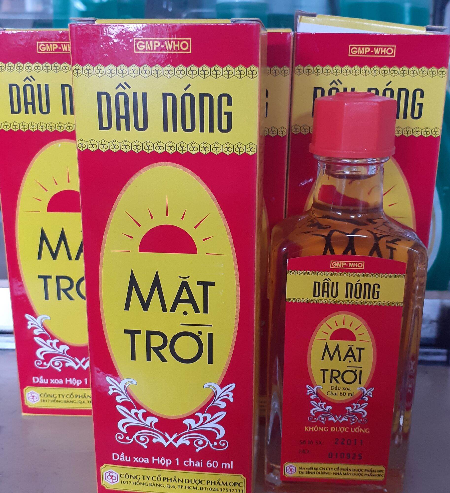 ĐẦU NÓNG MẶT TRỜI 1 CHAI 60ml