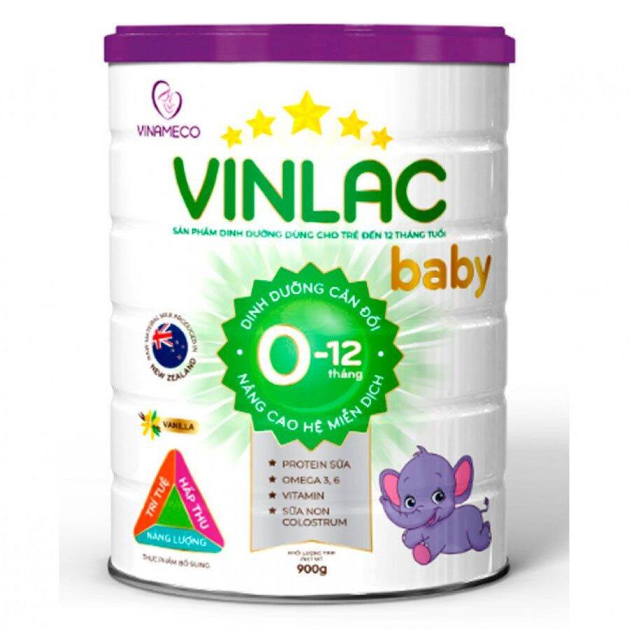 Sữa vinlac baby lon 900g date mới