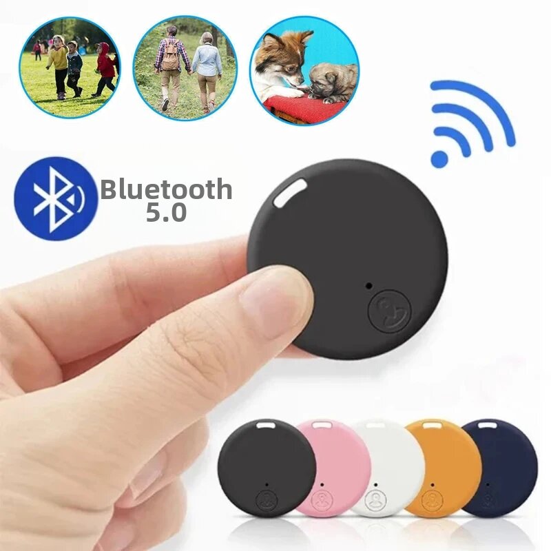 Thiết Bị Định Vị GPS Mini Bluetooth 5.0 Chống Thất Lạc Thông Minh Dành Cho Thú Cưng, Trẻ Em, Túi Xách, Ví, Tương Thích Với IOS/Android