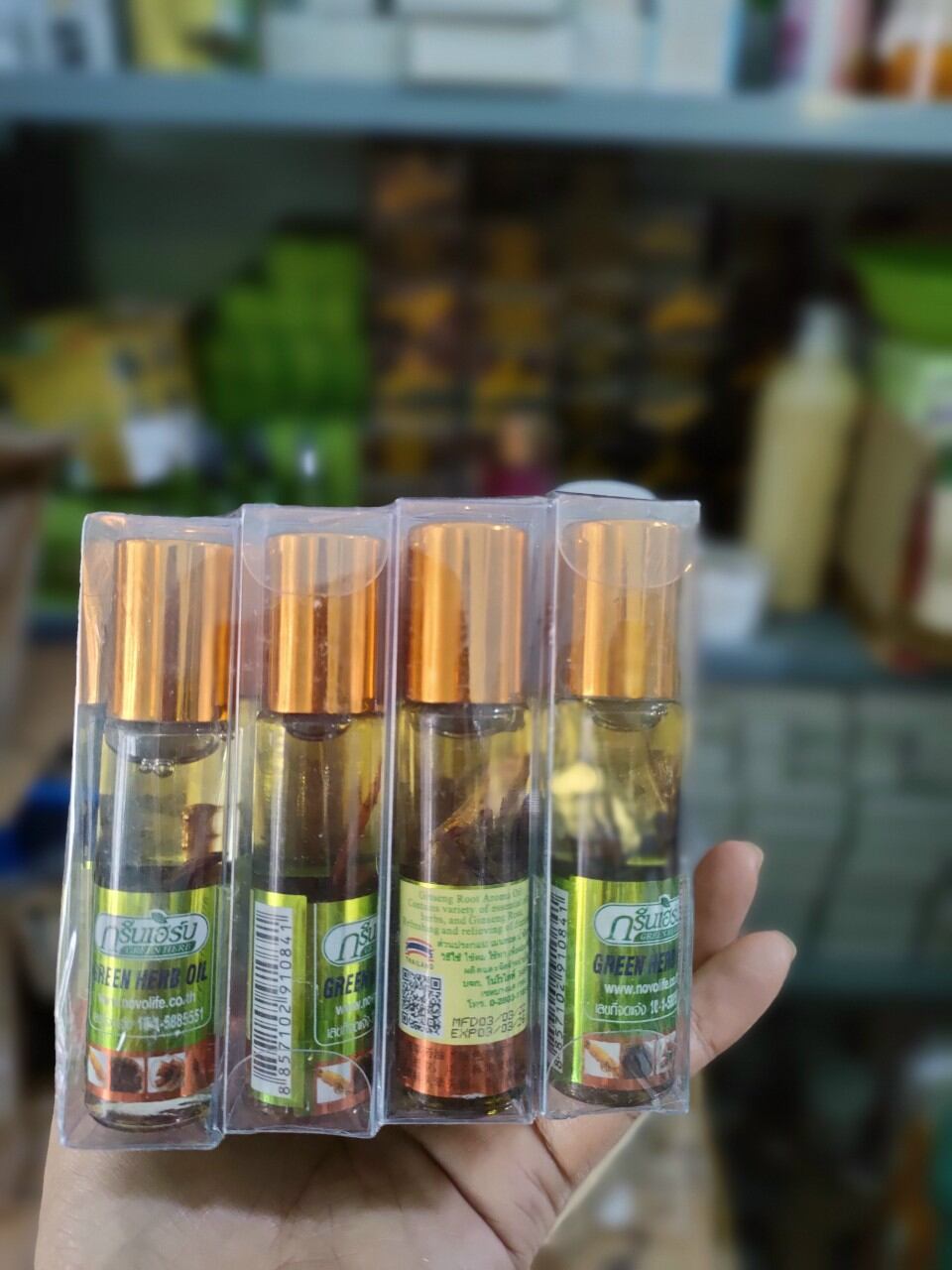 Dầu Lăn Sâm Thảo Mộc _8ml
