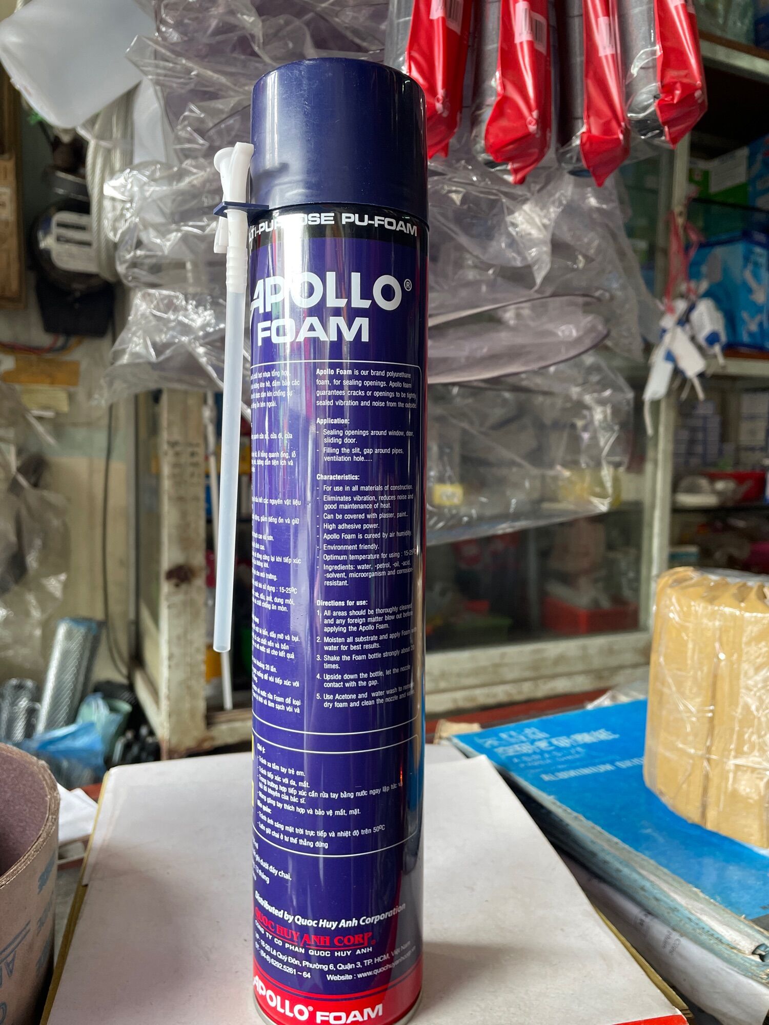 [HCM]Apollo Foam ( keo bọt trương nở )