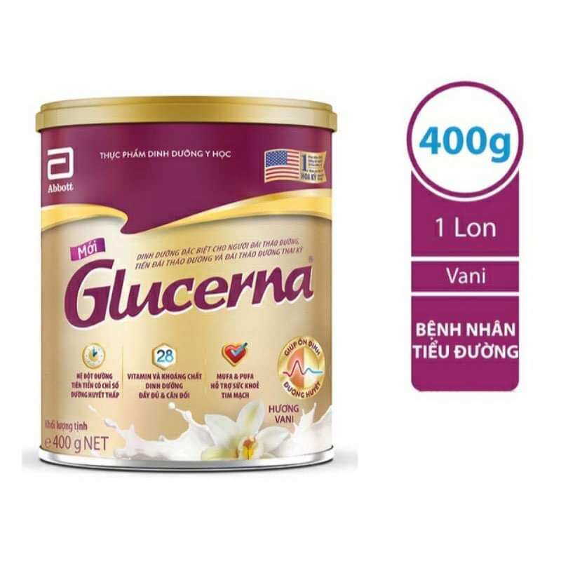 Sữa Glucerna 850g Date Mới