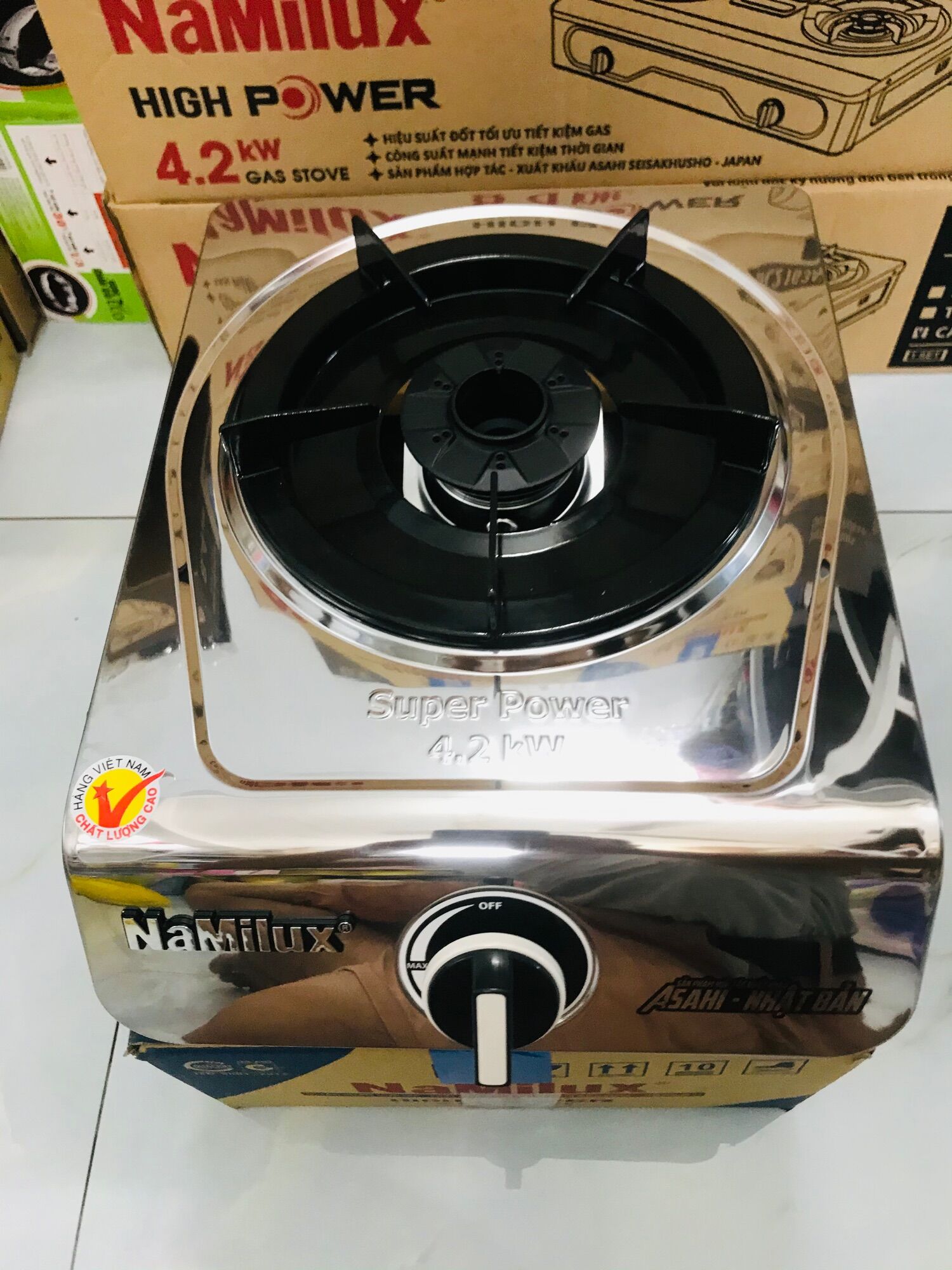 BẾP GAS ĐƠN  CAO CẤP NAMILUX 3163 APS