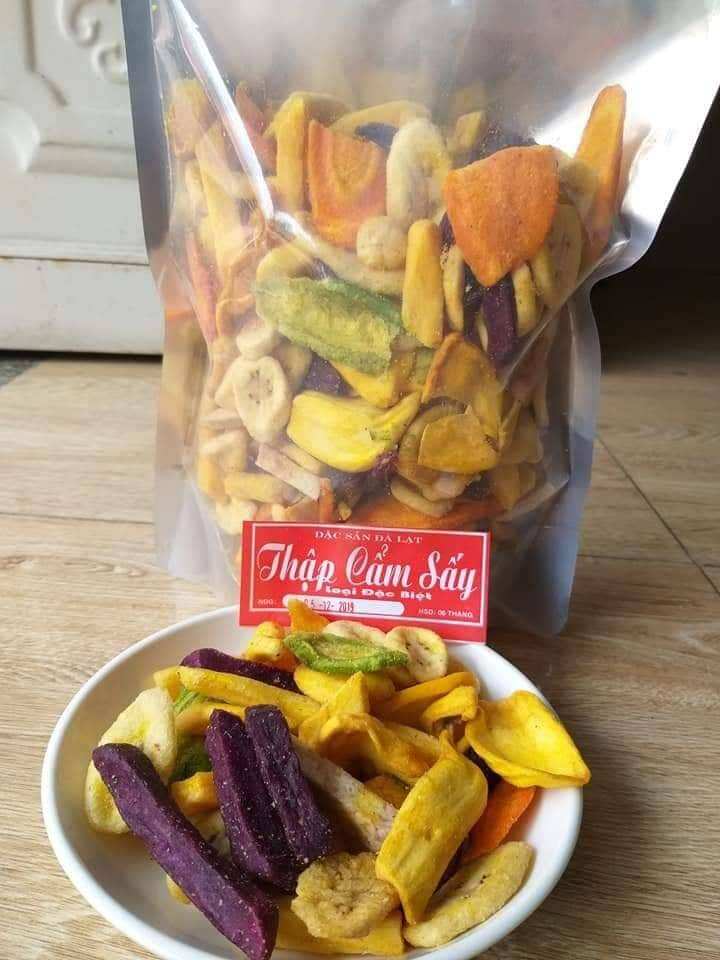 500gr Trái Cây Sấy Khô Đà Lạt