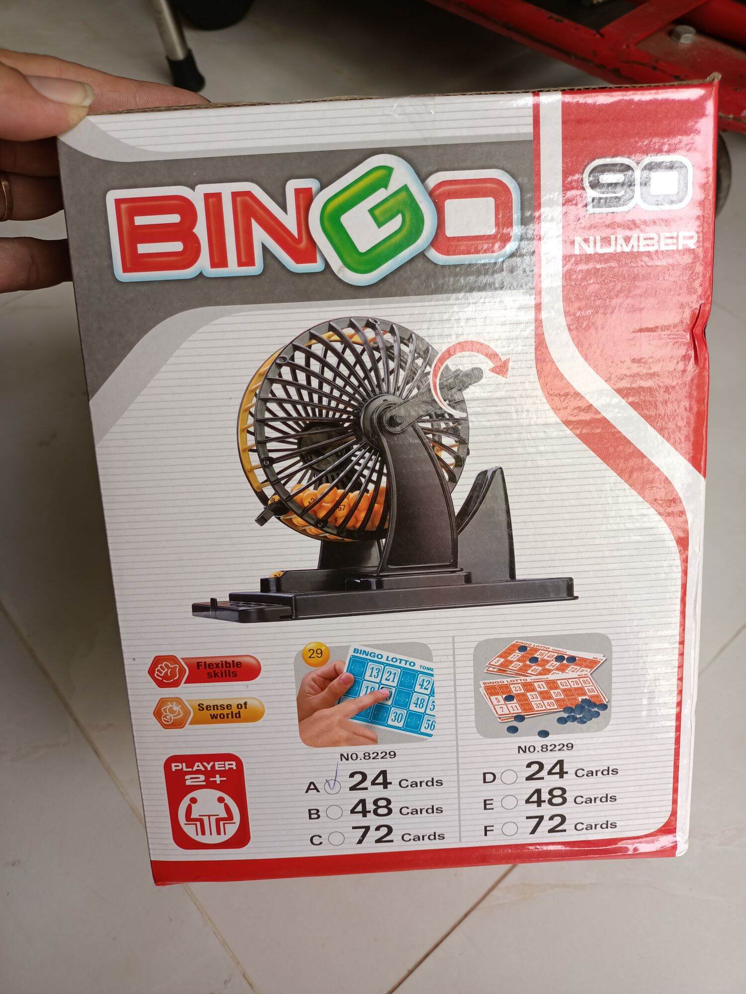 BỘ ĐỒ CHƠI LÔ TÔ BINGO 90 SỐ