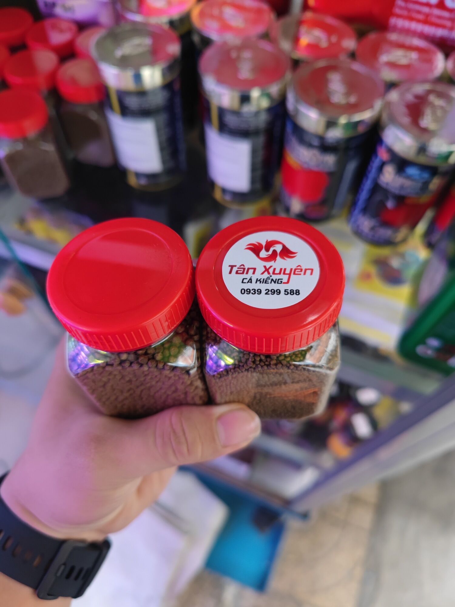 Thức ăn chuyên dụng cho cá cảnh độ đạm cao-150g