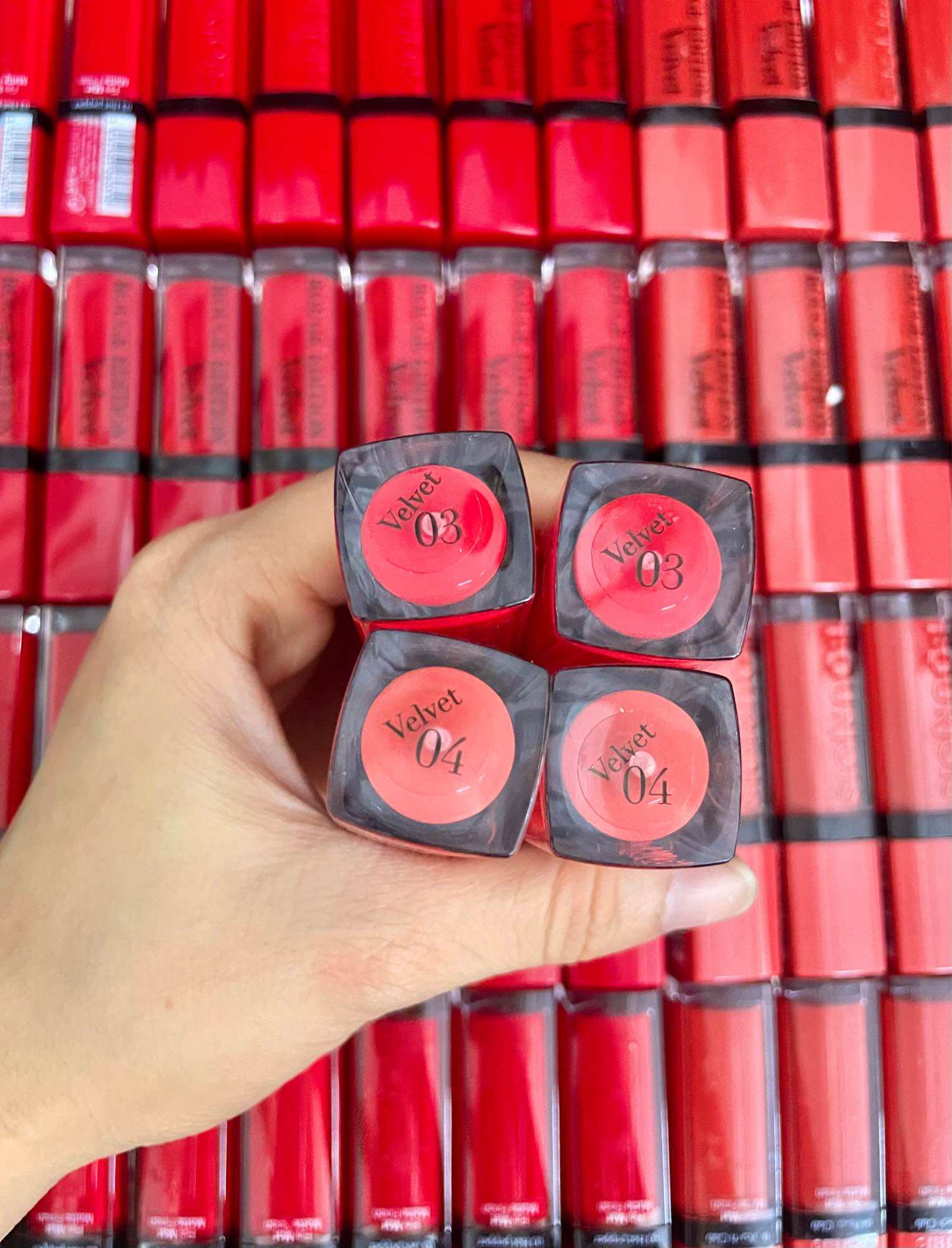 Son Lì Dạng Kem Bourjois Rouge Edition Velvet Lipstick