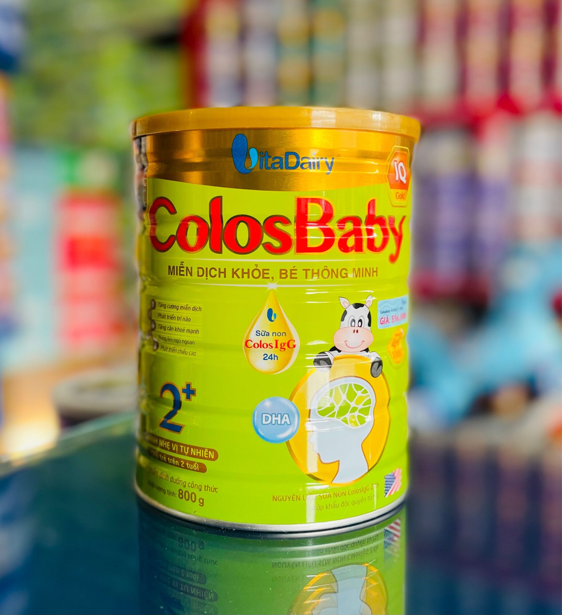 [Combo 2 Lon] Sữa Bột ColosBaby 1+ IQ 800g