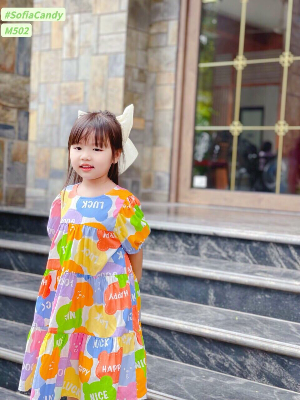 Đầm váy babydoll của SOFIA candy siêu yêu 10-38kg