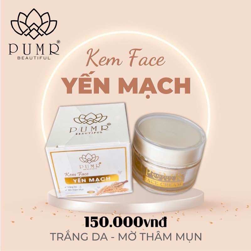 Kem face pumr dưỡng da