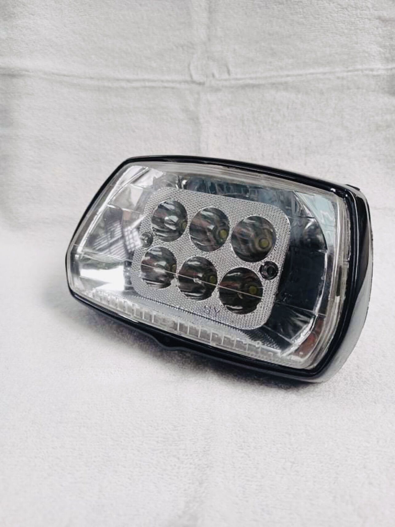 Bộ pha đèn Led 6 bóng cho xe Dream siêu sáng
