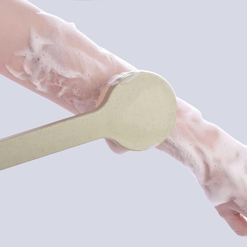 Dụng Cụ Kì Cọ Lưng Lông Mềm Phong Cách Nhật Bản