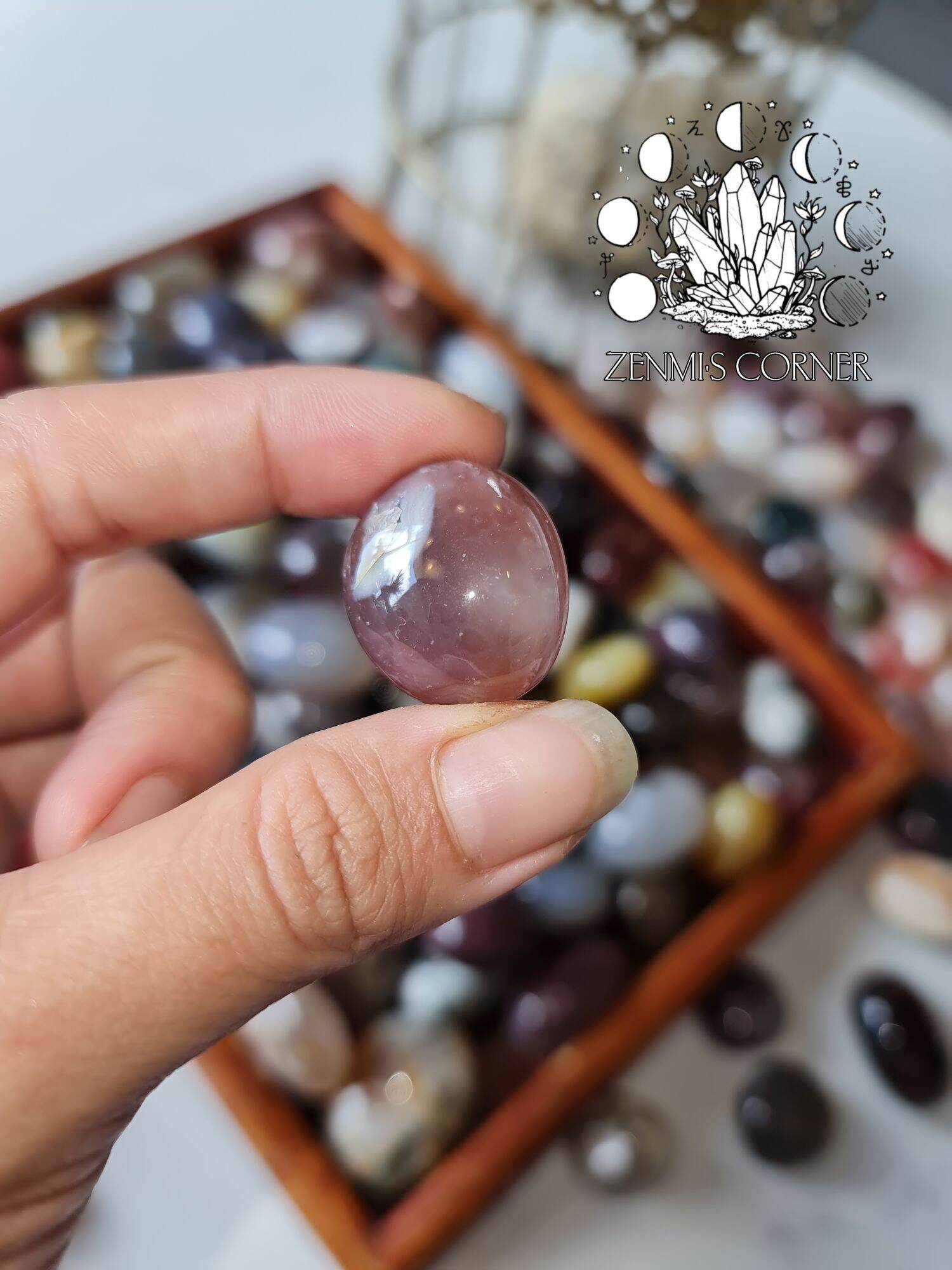 ( Agate ) Vụn Sỏi Mã Não Ngũ Sắc