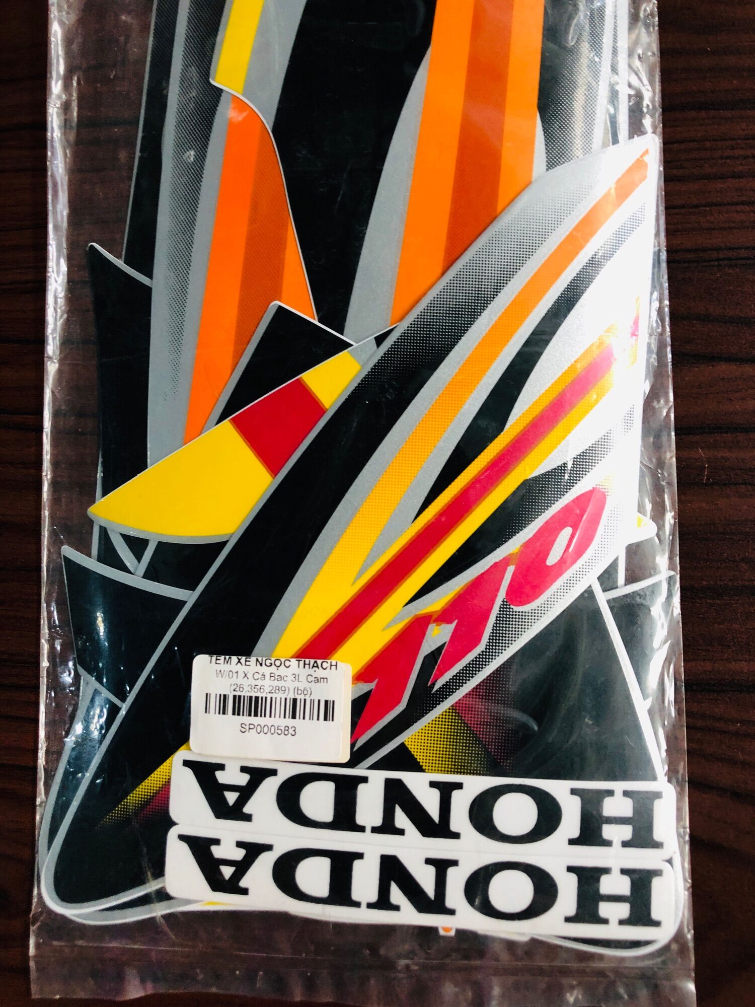 TEM WAVE 110 - 2001 XƯƠNG CÁ BẠC CAMPUCHIA