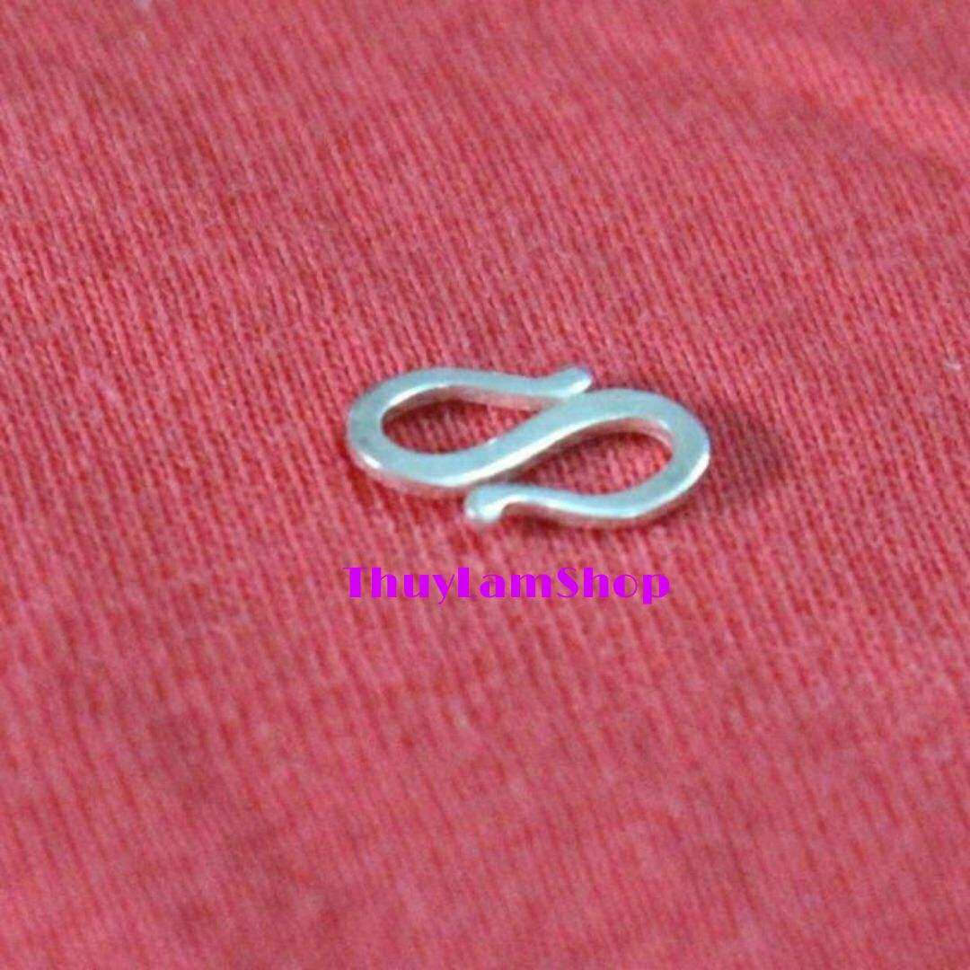 Móc khóa bạc S925 làm khóa vòng tay, khóa dây chuyền, bạc cao cấp sáng đẹp bảo hành trọn đời