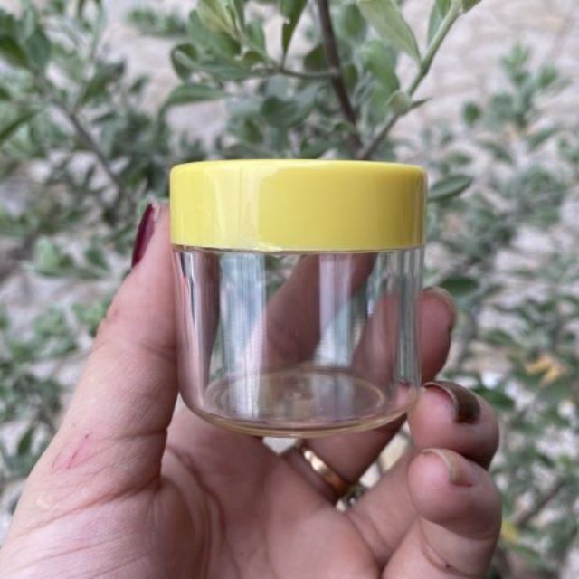 HỦ CHIẾT KEM 30g (NẮP VÀNG CHANH)