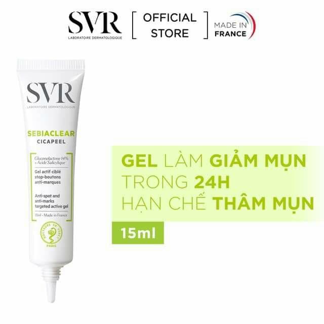 Kem dưỡng ẩm svr dành cho da dầu mụn 40m