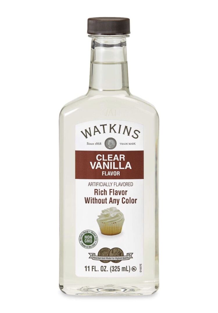Tinh chất vanilla thuần khiết không màu cao cấp Watkins Clear Vanilla Flavor Extract 325ml USA
