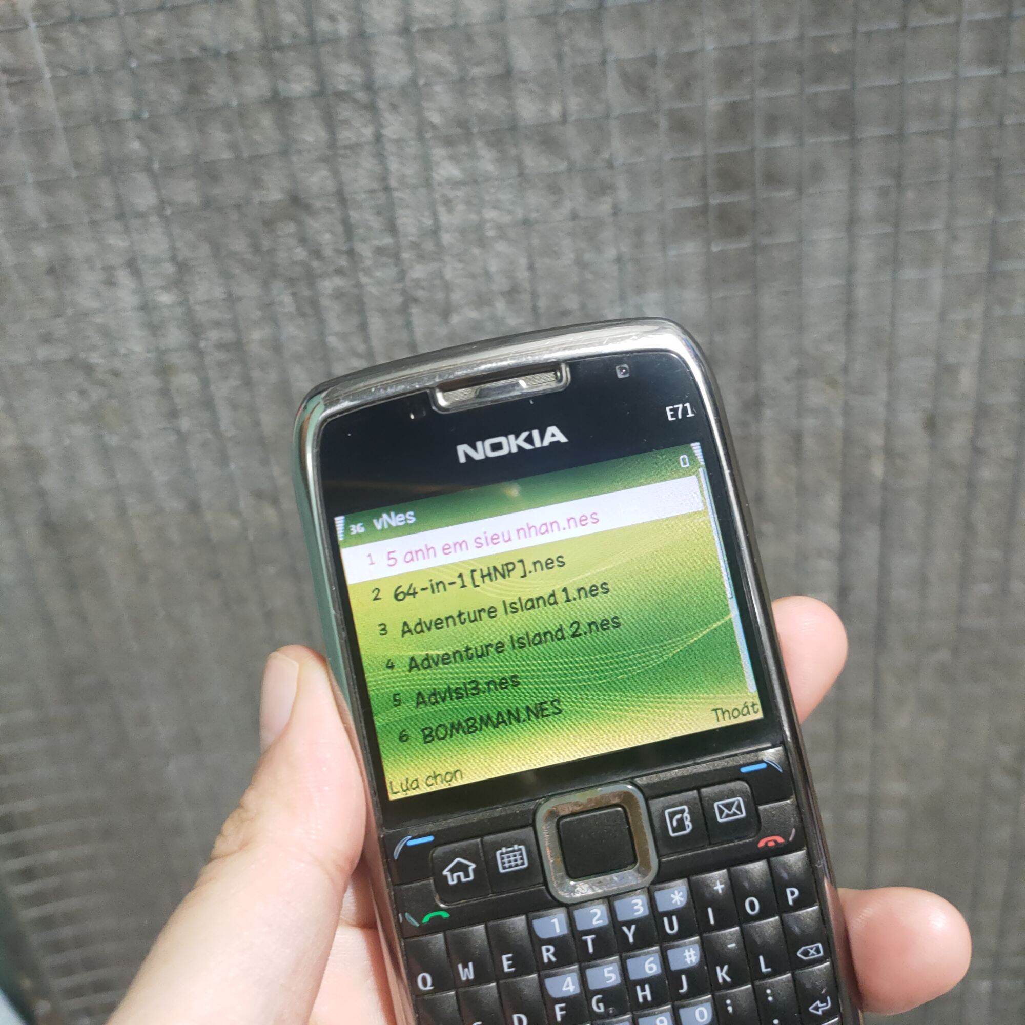 Main nokia E71 zin tháo máy
