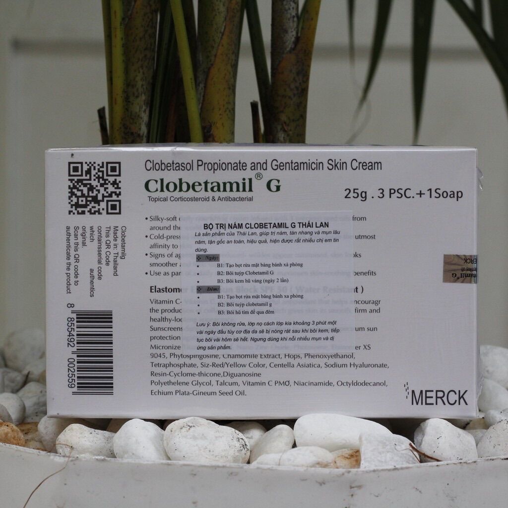 Bộ kem Nám Clobetamil G Thái Lan