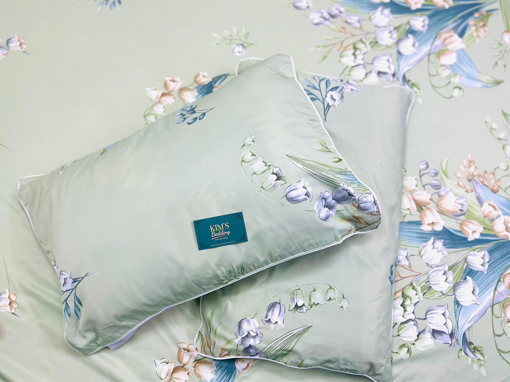 Bộ 4 món ga tencel mềm mịn giá rẻ Kim’s Bedding