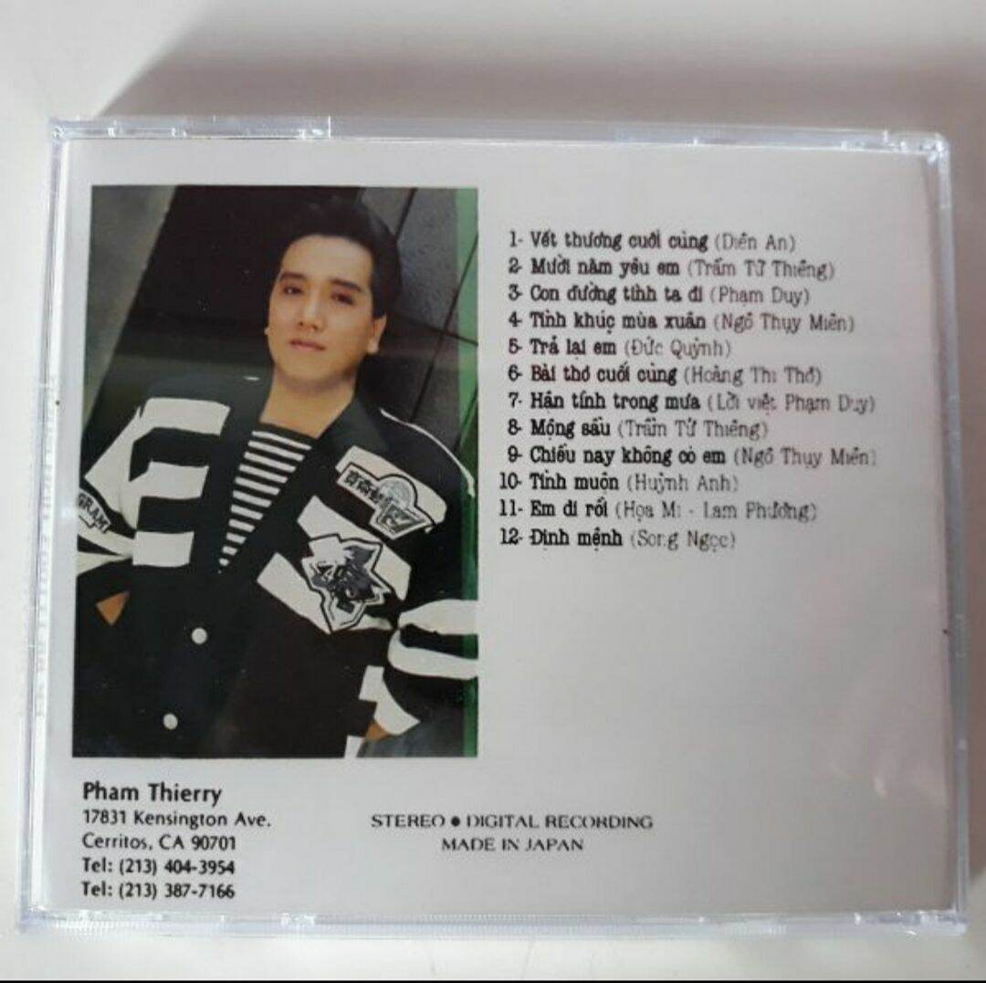 Bộ 5 cd Elvis Phương phono