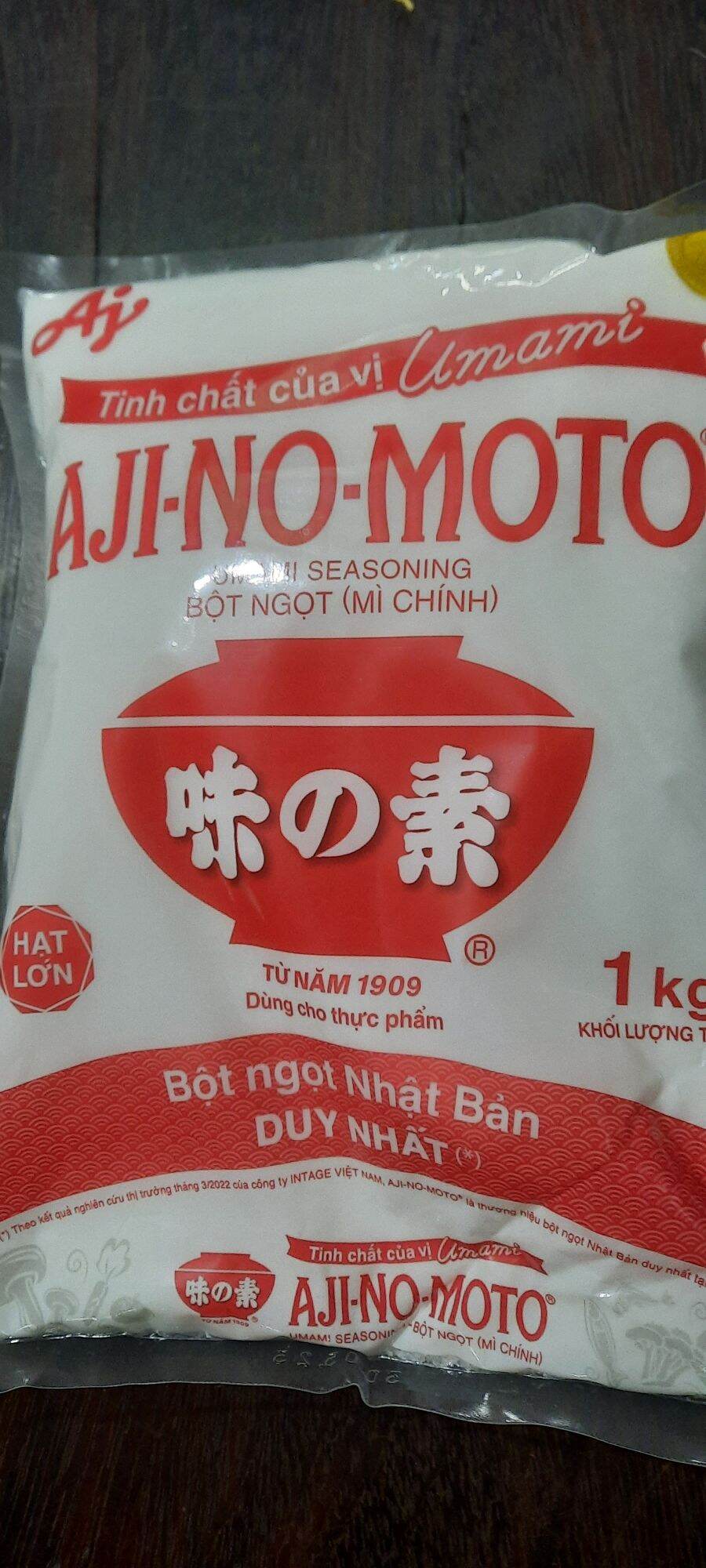 Bột ngọt Ajinomoto gói 1kg hạt to
