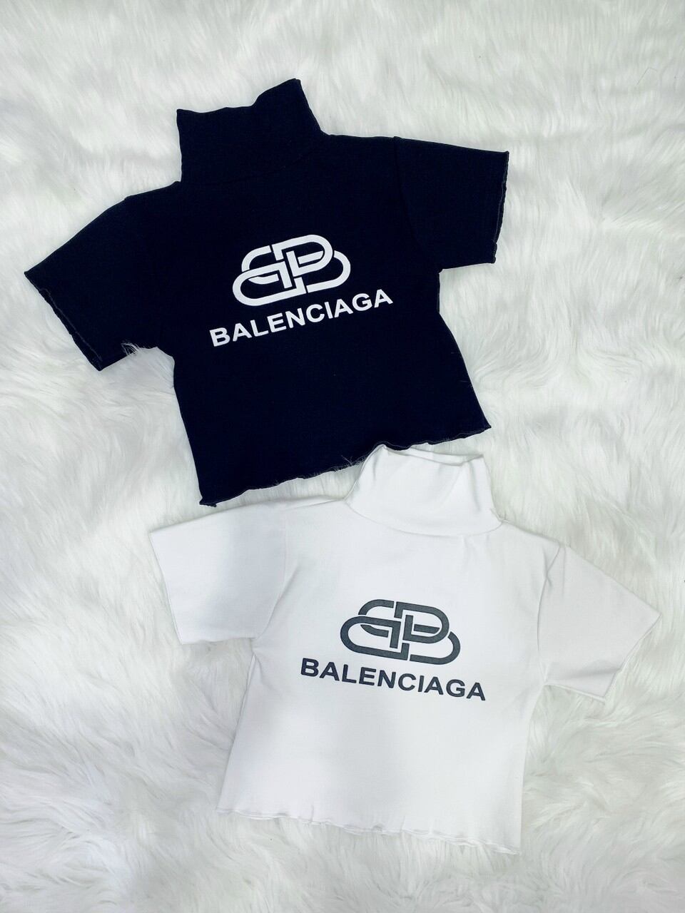 Áo Cổ Lọ Croptop BaLenn