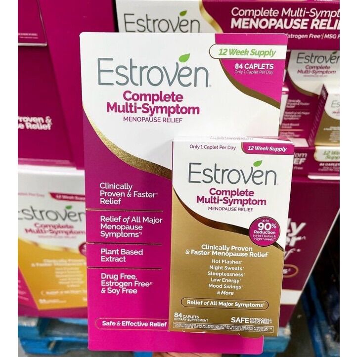 Dàng cho phụ nữ tiền mãn kinh Estroven Complete Multi - Symptom Menopause Relief 84 viên 🇺🇸