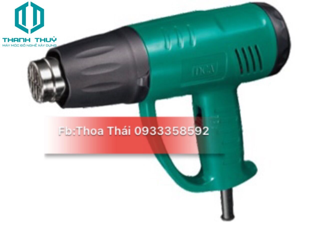 Máy thổi hơi nóng 2000w dca
