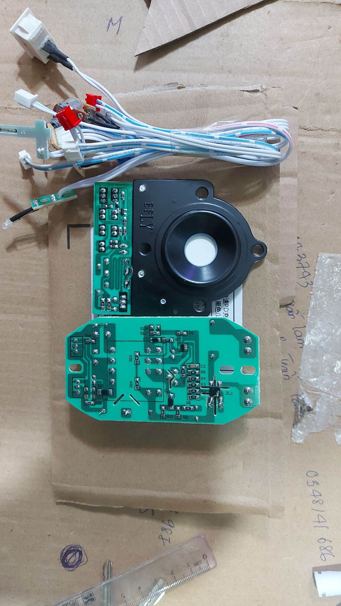 Combo bộ tạo phun sương siêu âm 25w