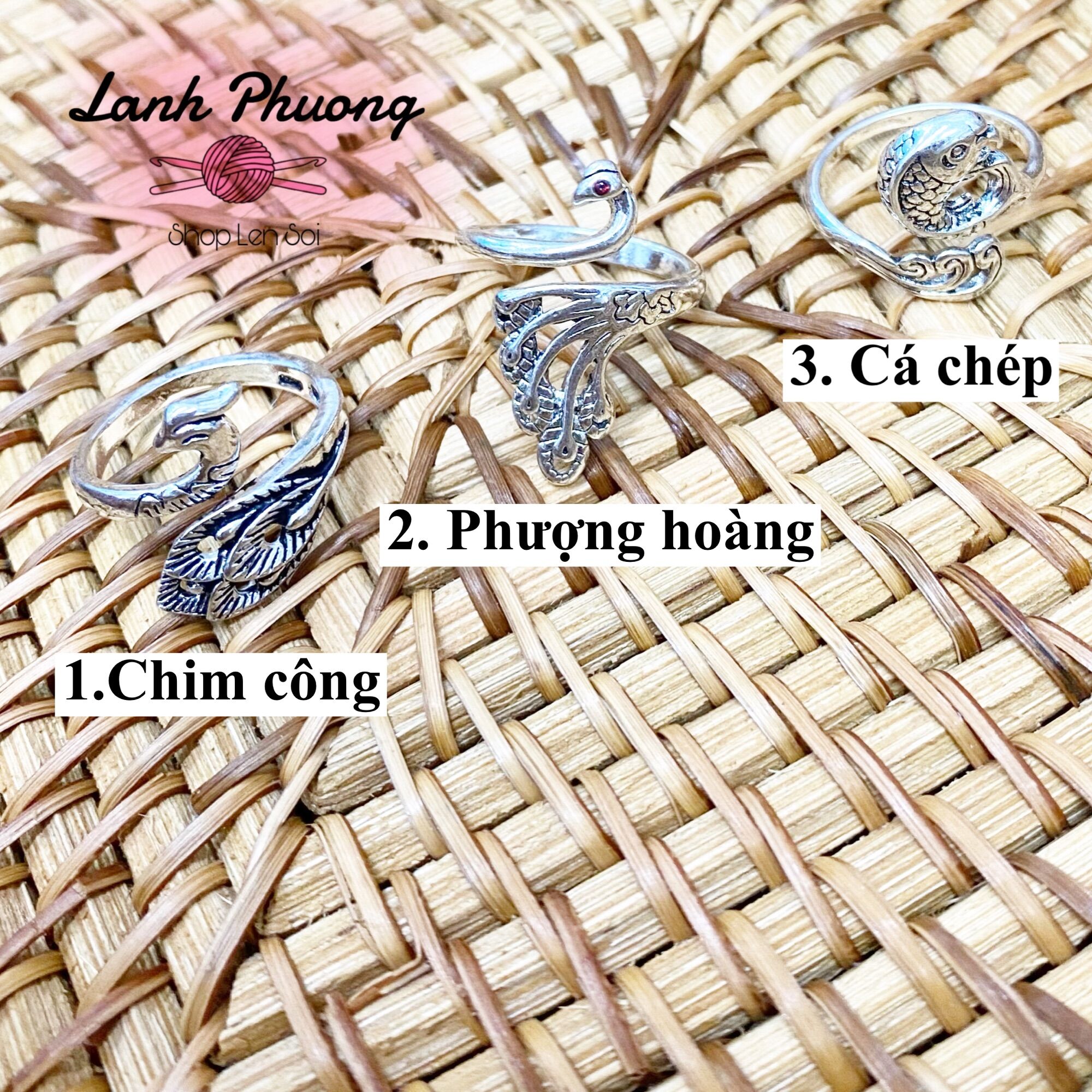 Nhẫn Hỗ Trợ Đan Móc Len