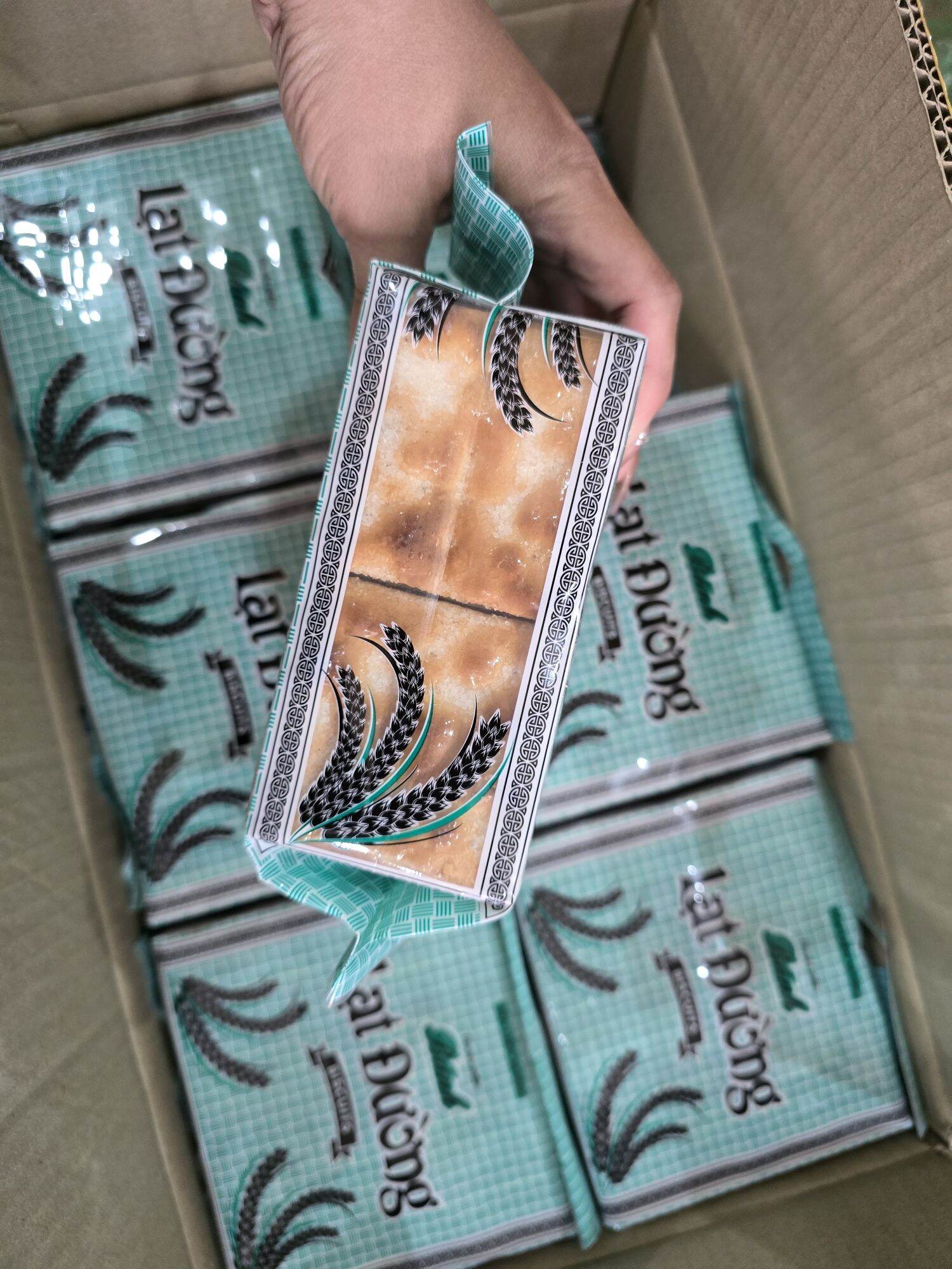 Bánh lạc đường cao cấp TLX 340gr  date mới