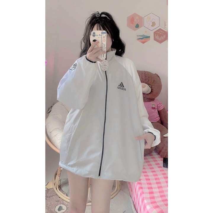 Áo khoác gió 2 lớp Adidas nam nữ siêu xinh siêu hot