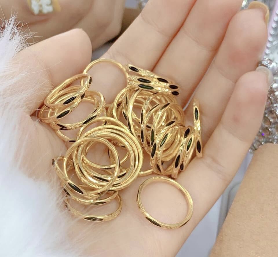 Nhẫn vàng 10k May mắn sức khoẻ tiền tài - NomiShop