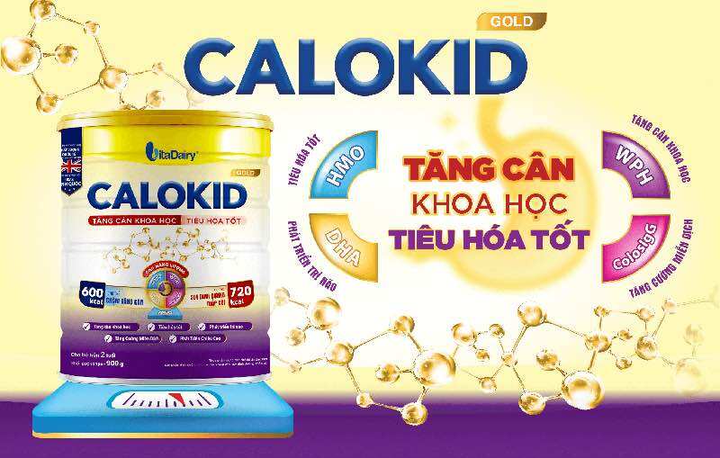 (Quét QR Tích Điểm) Sữa Bột CALOKID GOLD Số 0+ Lon 900g
