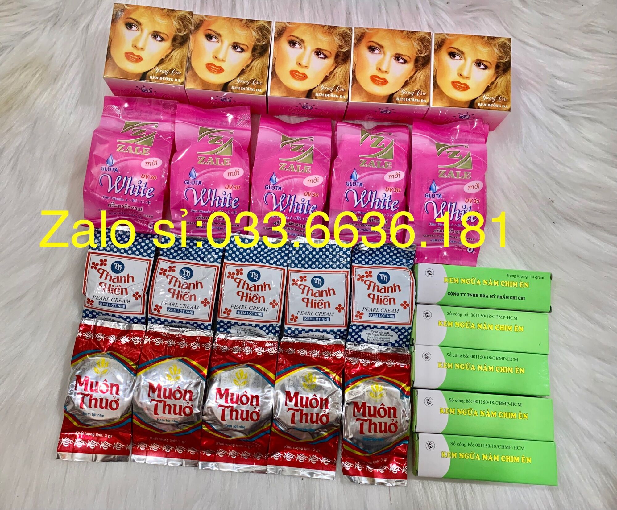 Combo kem trắng da trộn body toàn thân siêu rẻ 2