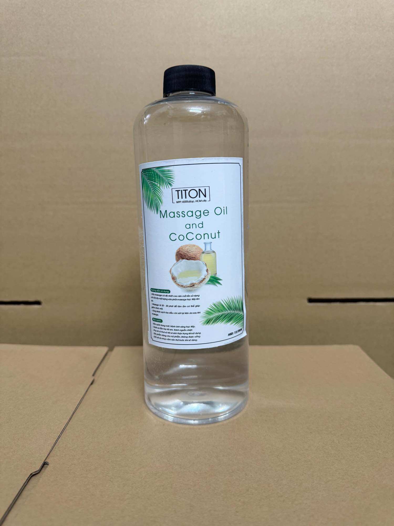 Dầu Massage Body Dừa 1000ml