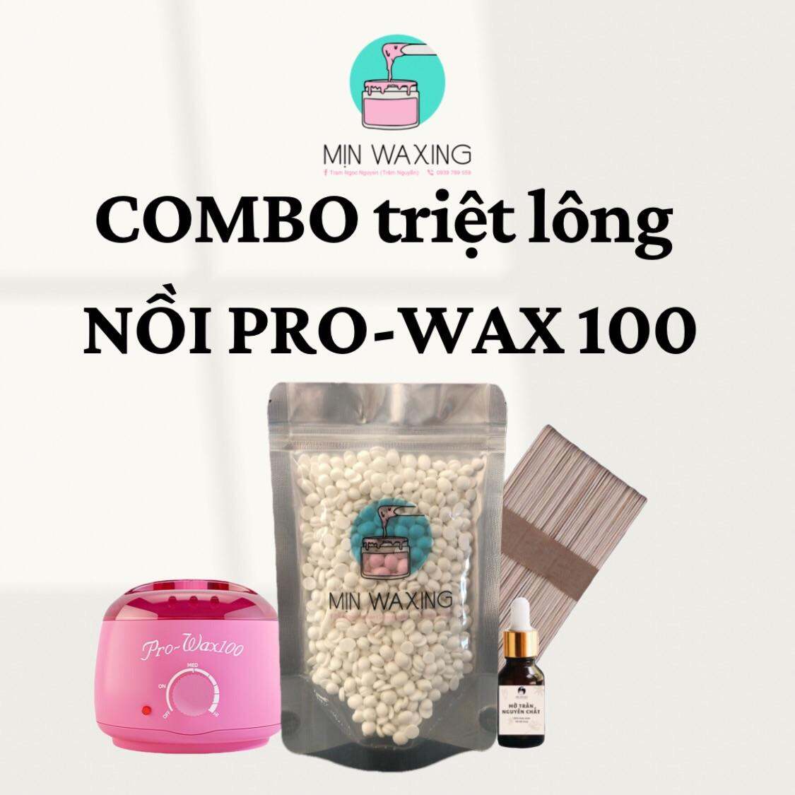 COMBO WAX LÔNG KÈM NỒI PRO100 SIÊU TIỆN LỢI