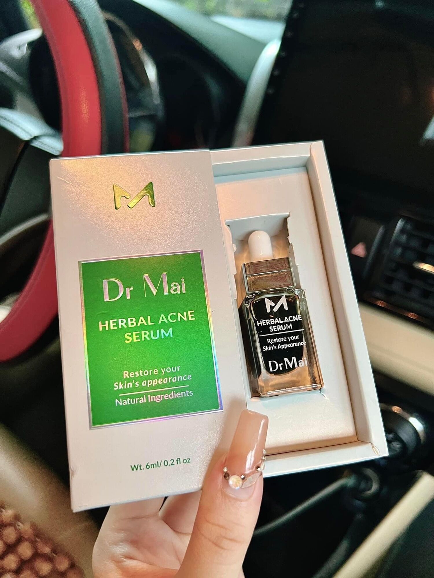 Serum ủ mụn drmai gom cồi mụn sau 7-10ngày dùng/cam đoan sạch mụn sau 1 liệu trình