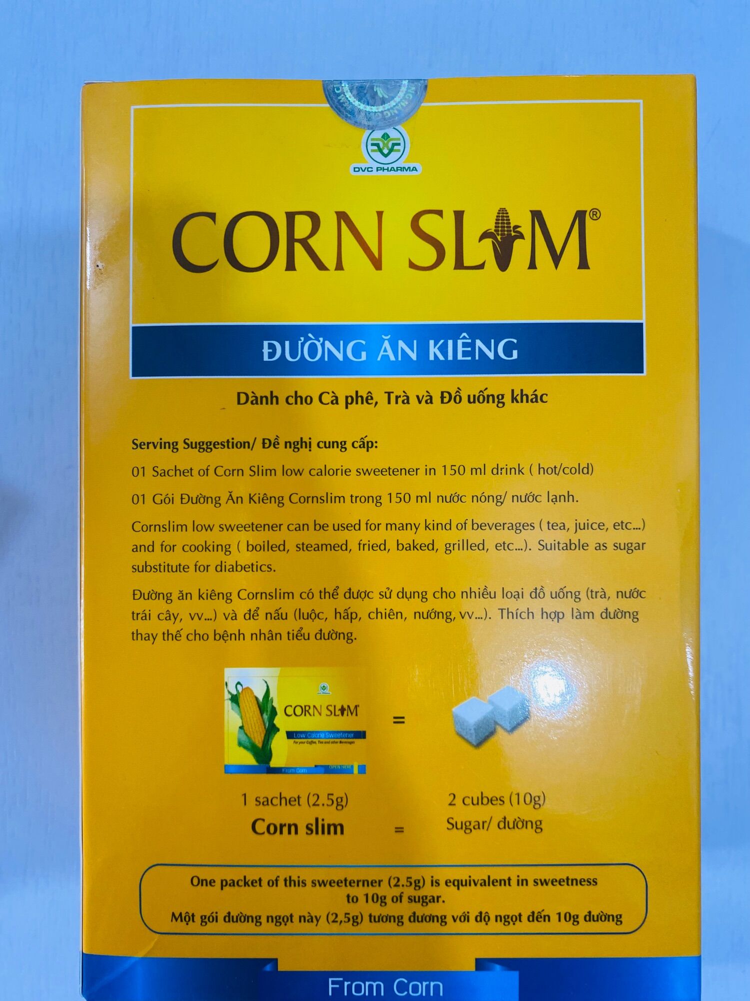 Đường bắp ăn kiêng corn slim
