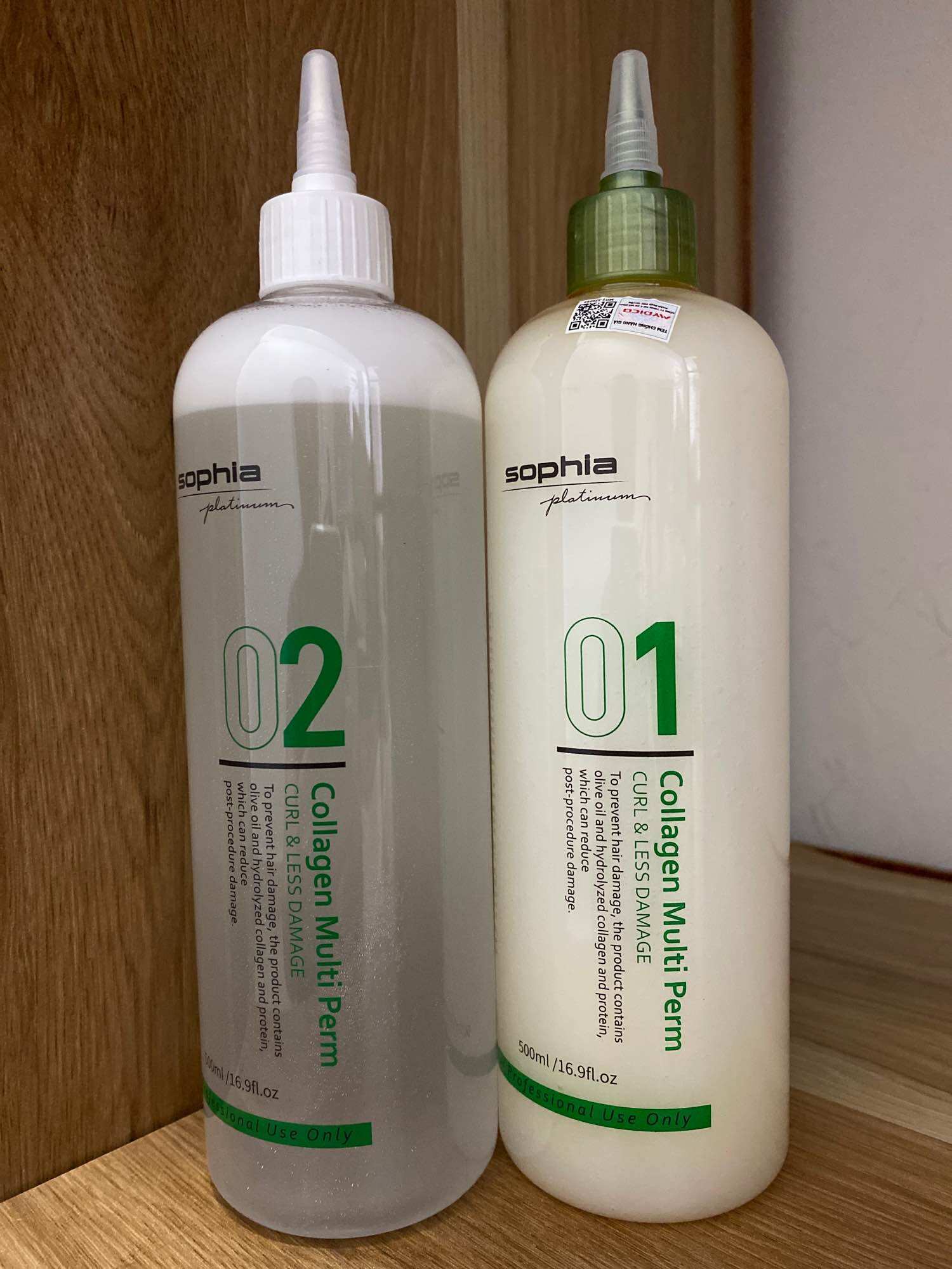 Thuốc uốn collagen đa năng sophia made in korea