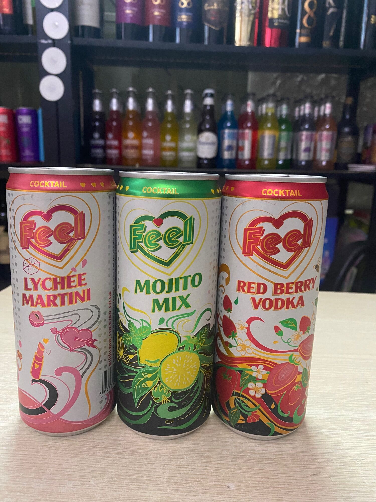 Cocktail Trái Cây FEEL 4,5% 330ml