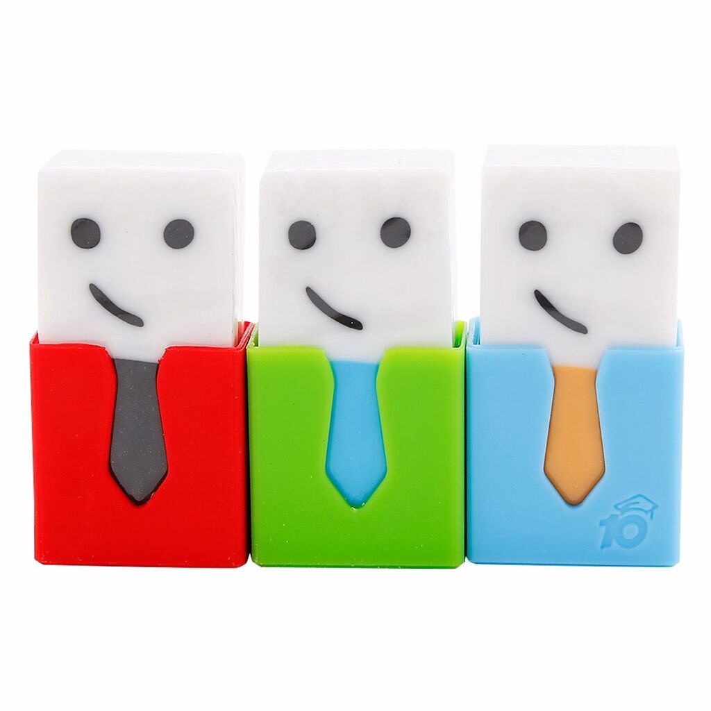 Combo 5 cục gôm tẩy Thiên Long mềm dẻo mã TP-E022 chính hãng