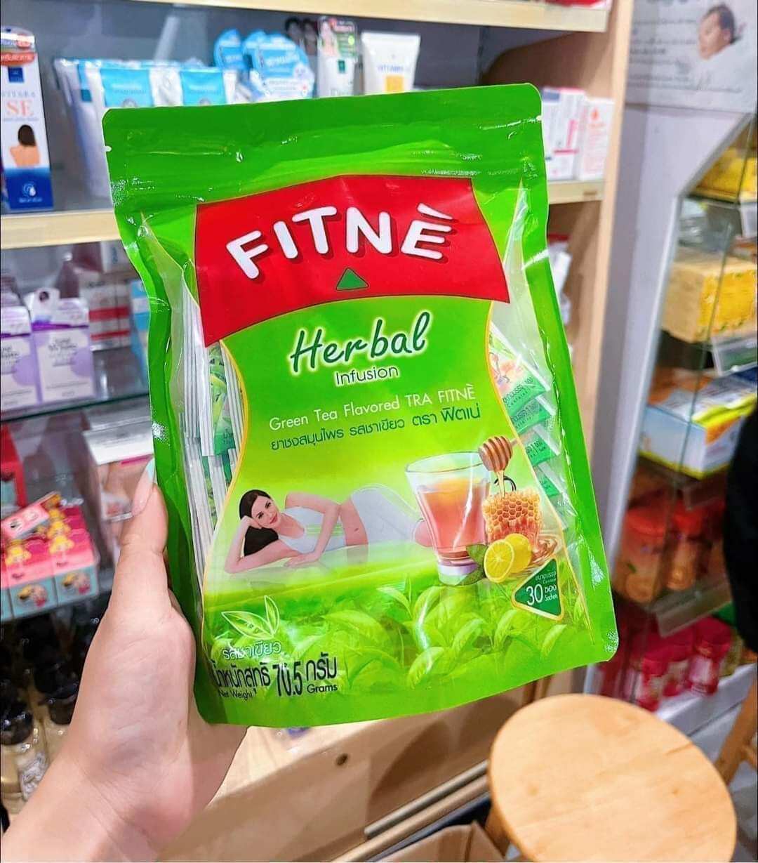Trà fitne thải mỡ thái lan