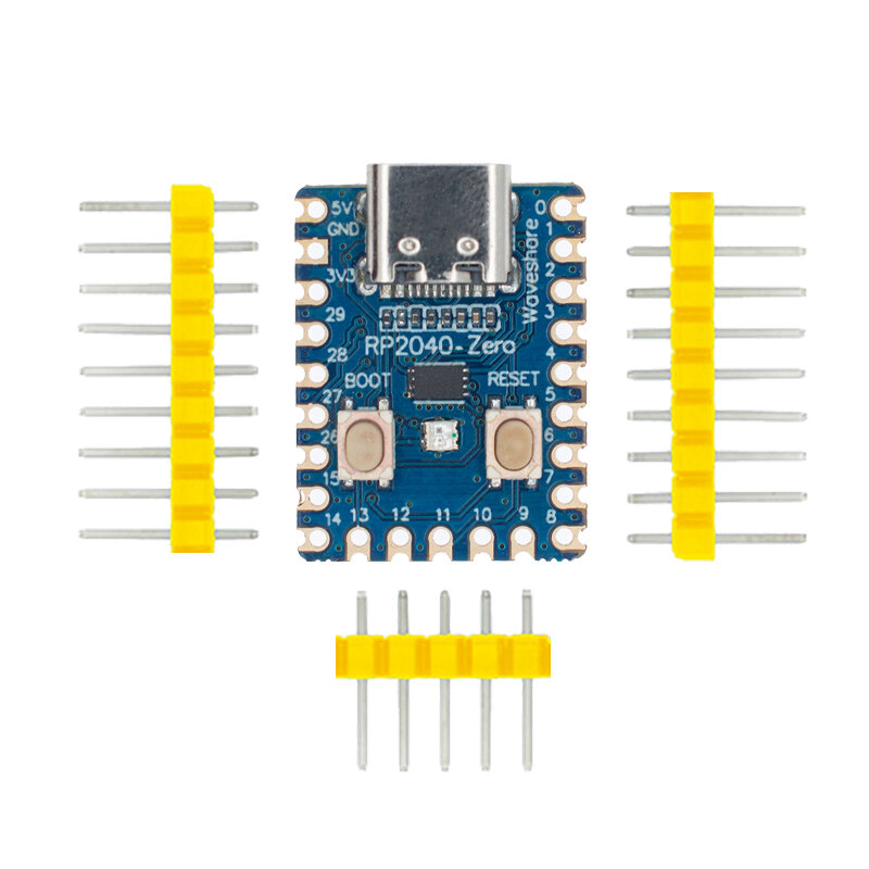 Rp2040-zero rp2040 cho raspberry pi vi điều khiển pico ban phát triển mô-đun dual-core cortex m0 + bộ vi xử lý 2mb flash