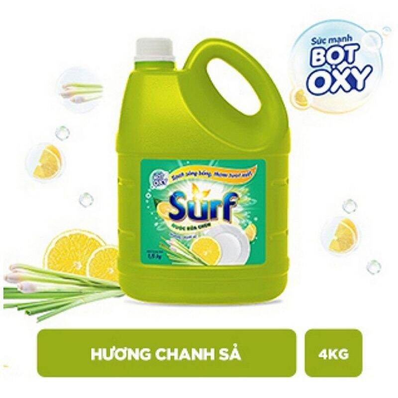 Nước rửa chén surf hương chanh sả 3'6kg.