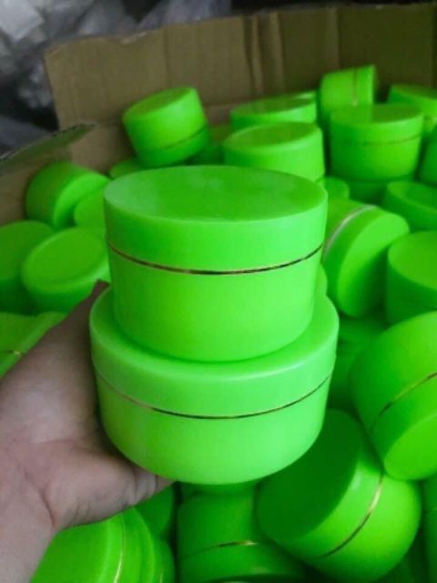 Hủ đựng kem body 150g [màu đen]